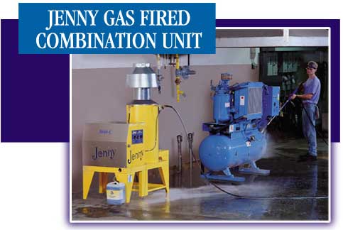 Gas Fired Combination Steam Cleaner and Pressure Washer and Power Washer